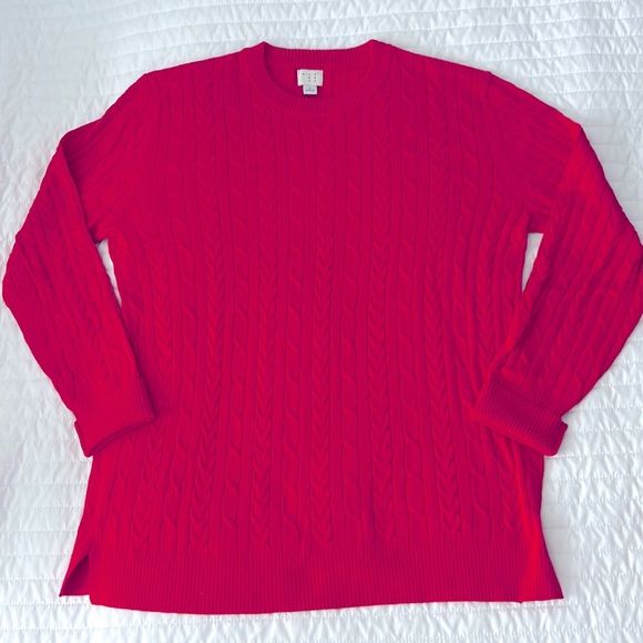 Cable Knit Crewneck Sweater from A New Day - Picture 1 of 5
